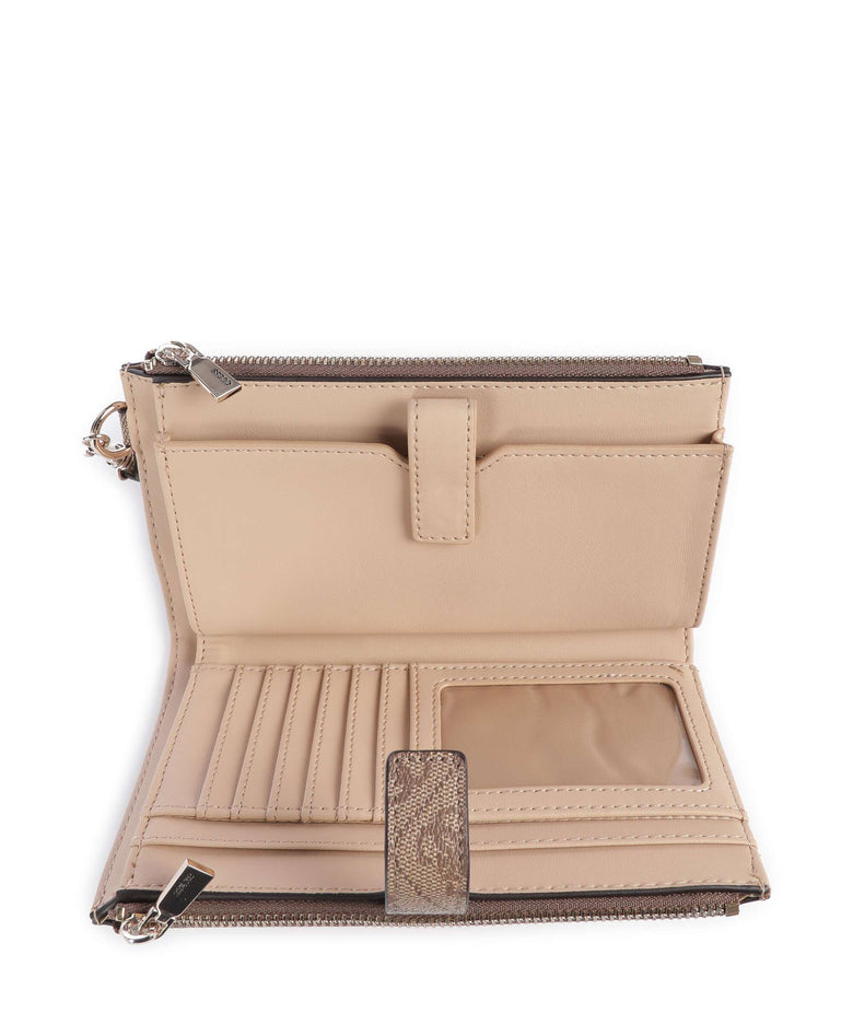 Guess Laurel Wallet latte logo