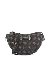 Guess Silia Crossbody bag espresso logo