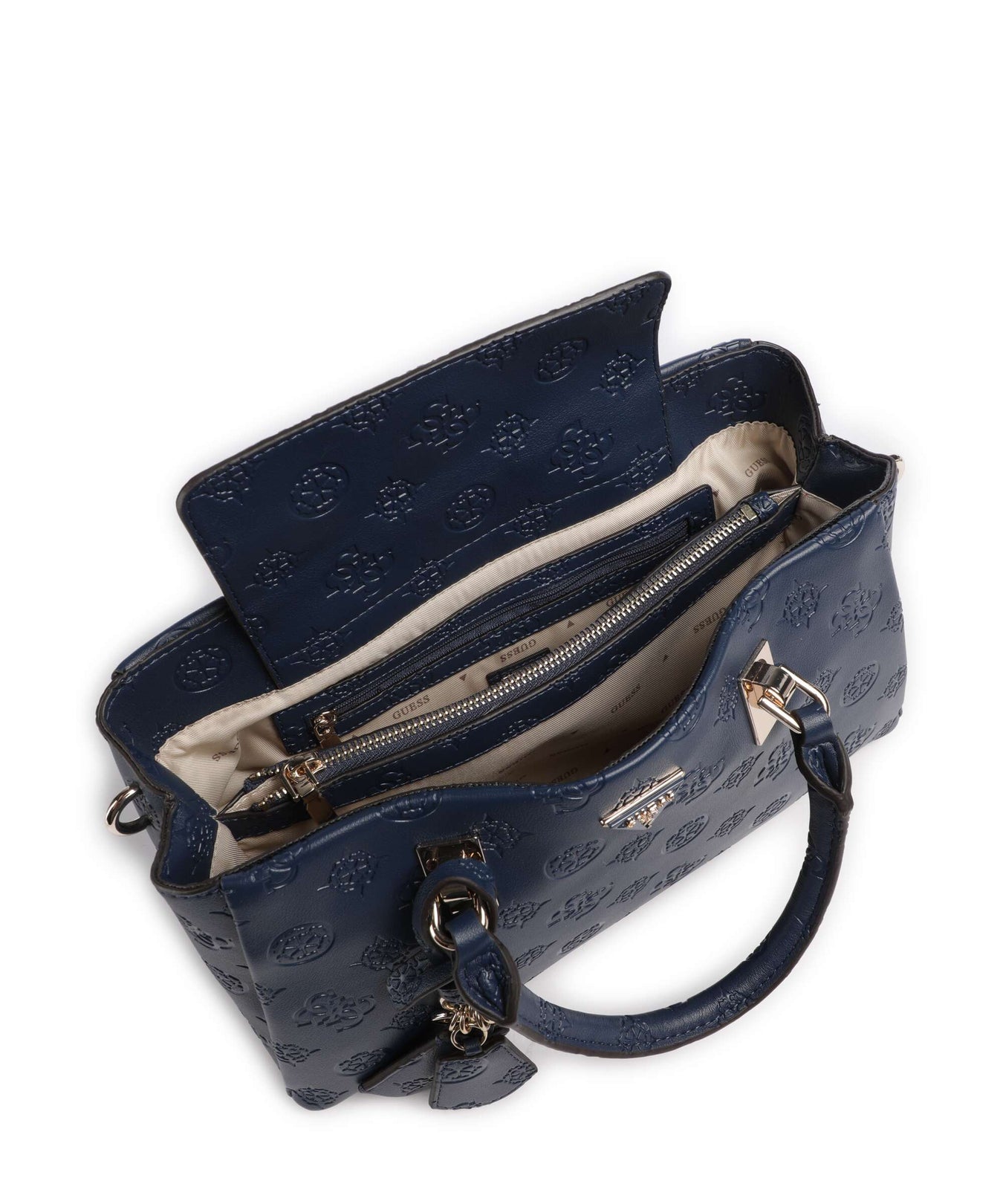 Guess Tisha Handbag midnight logo