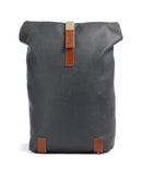 Brooks England Pickwick Cotton Canvas Small Rolltop ruksak grey