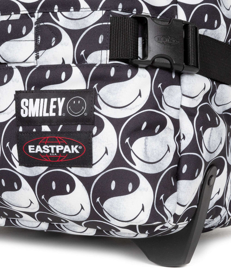Eastpak Transit'R L Travel bag with wheels smiley black