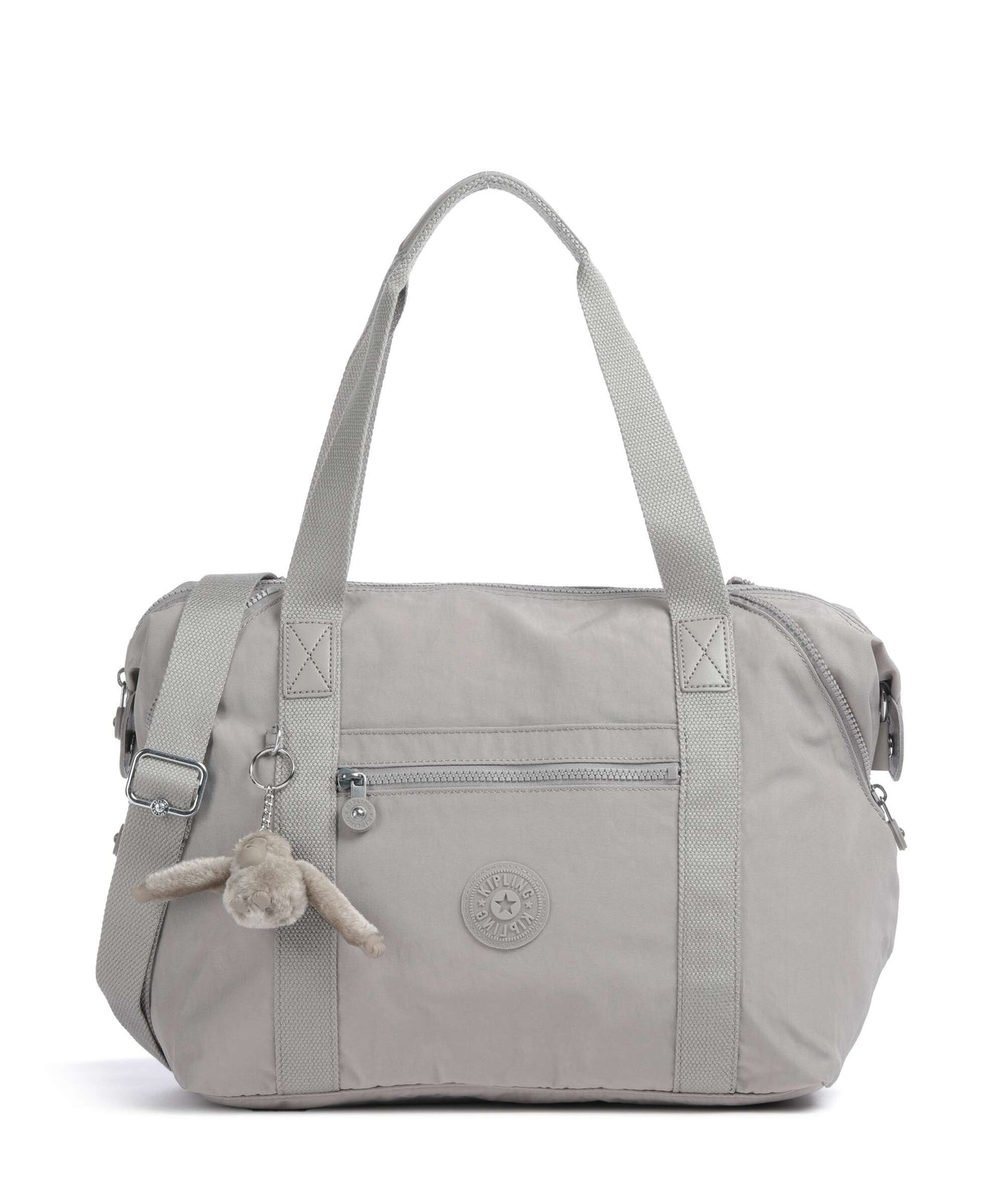 Kipling Basic Art Handbag grey gris