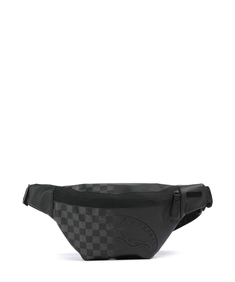 Sprayground Half Spritz Fanny pack black/grey