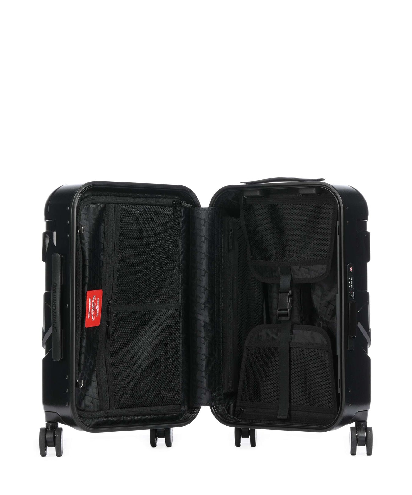 Sprayground Half Spritz Spinner (4 wheels) black/grey