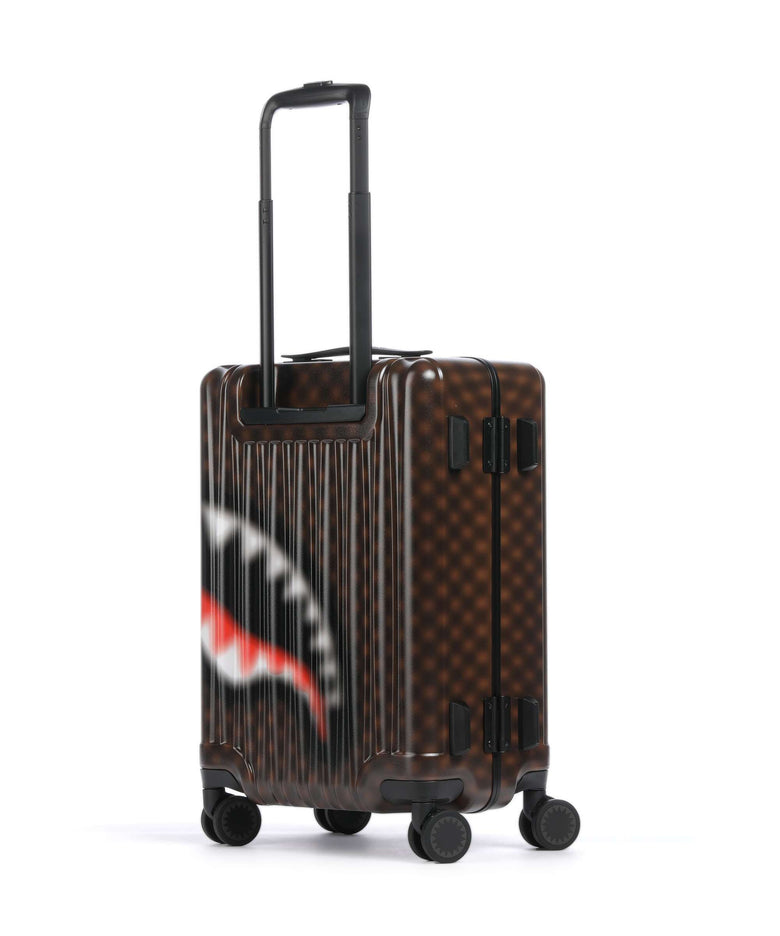 Sprayground Sharks in Paris Blur Spinner (4 wheels) brown/black