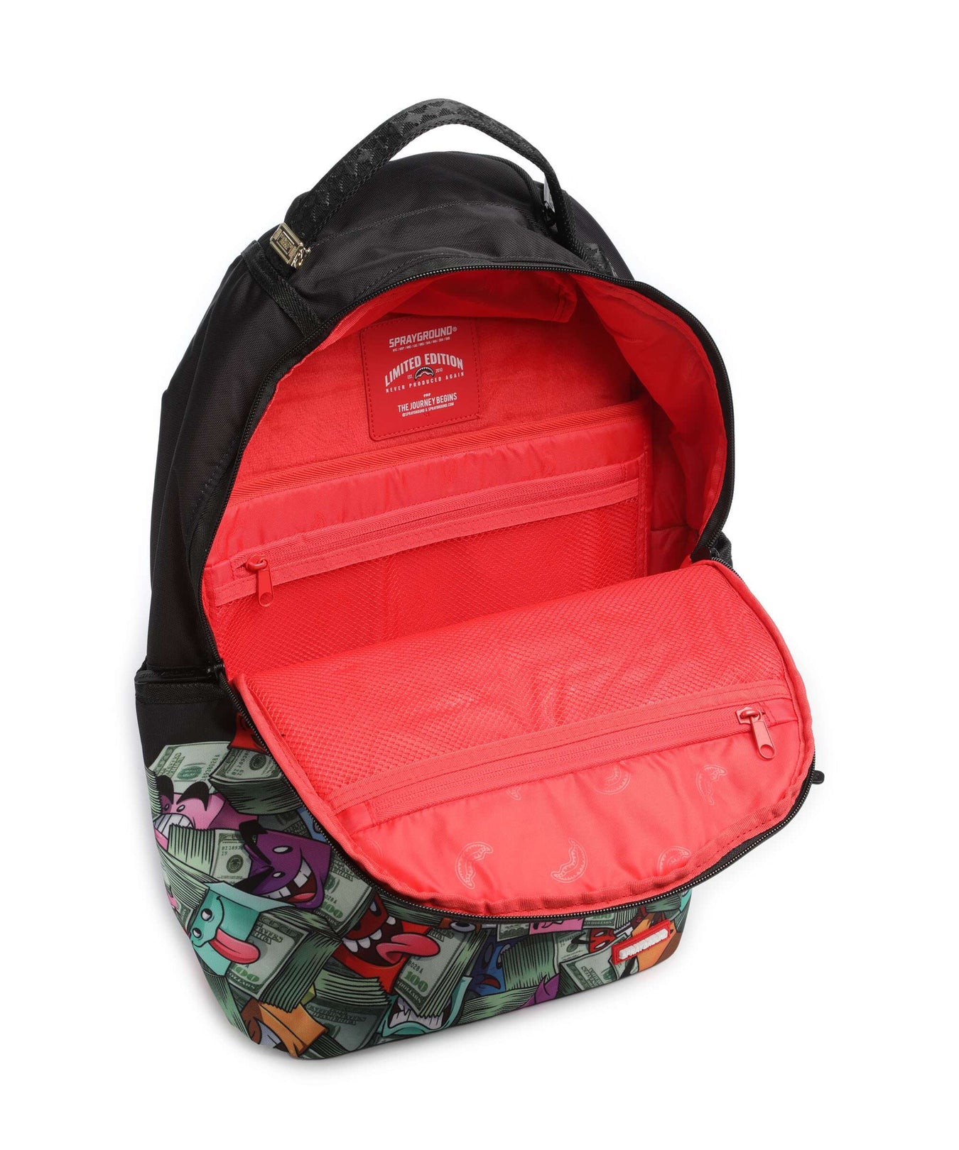 Sprayground Stacked Money Boys Backpack multicolour