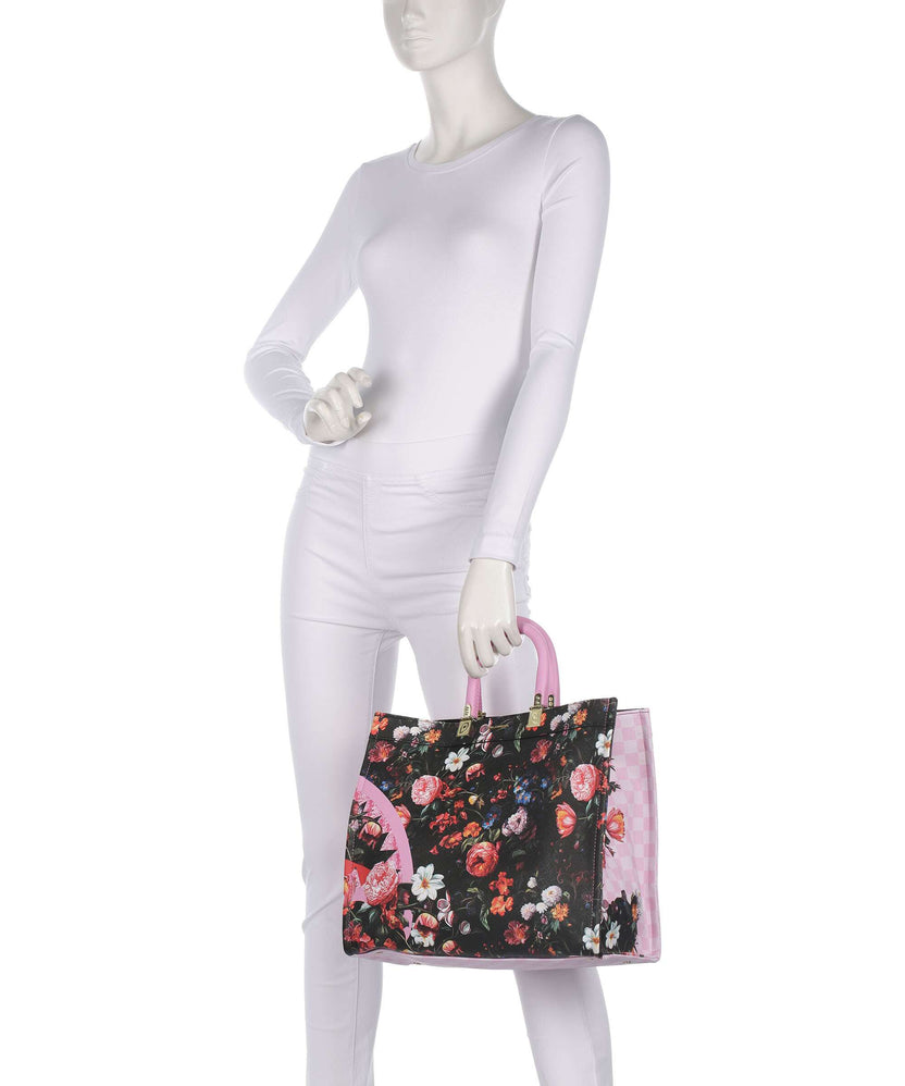 Sprayground Pink Flowers Handbag multicolour