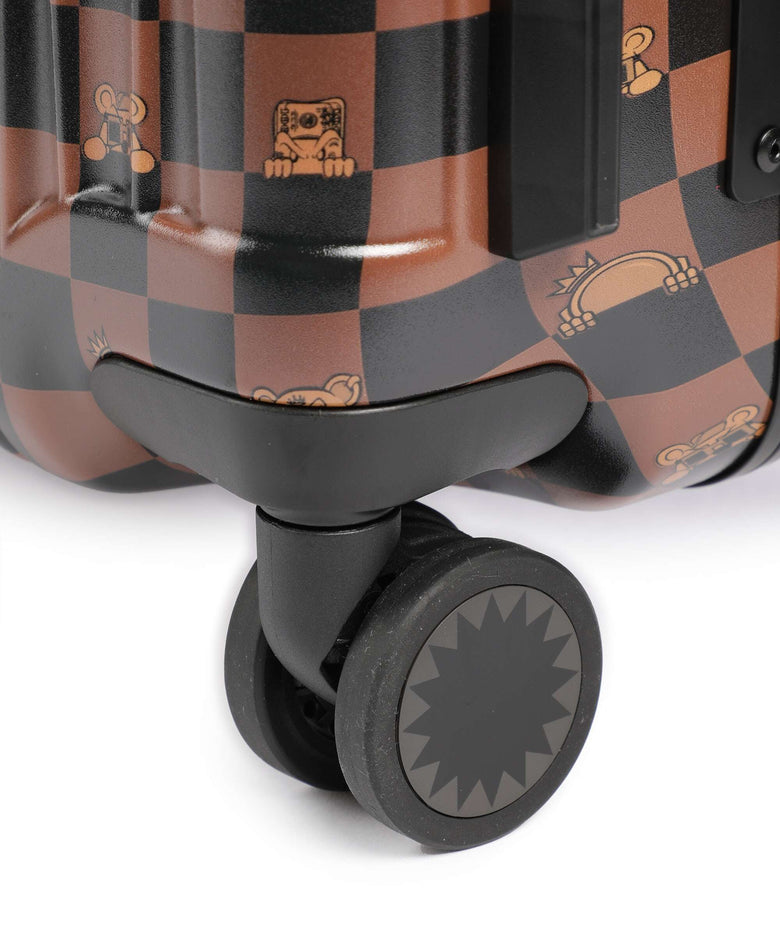 Sprayground Peeking Character Check Spinner (4 wheels) multicolour