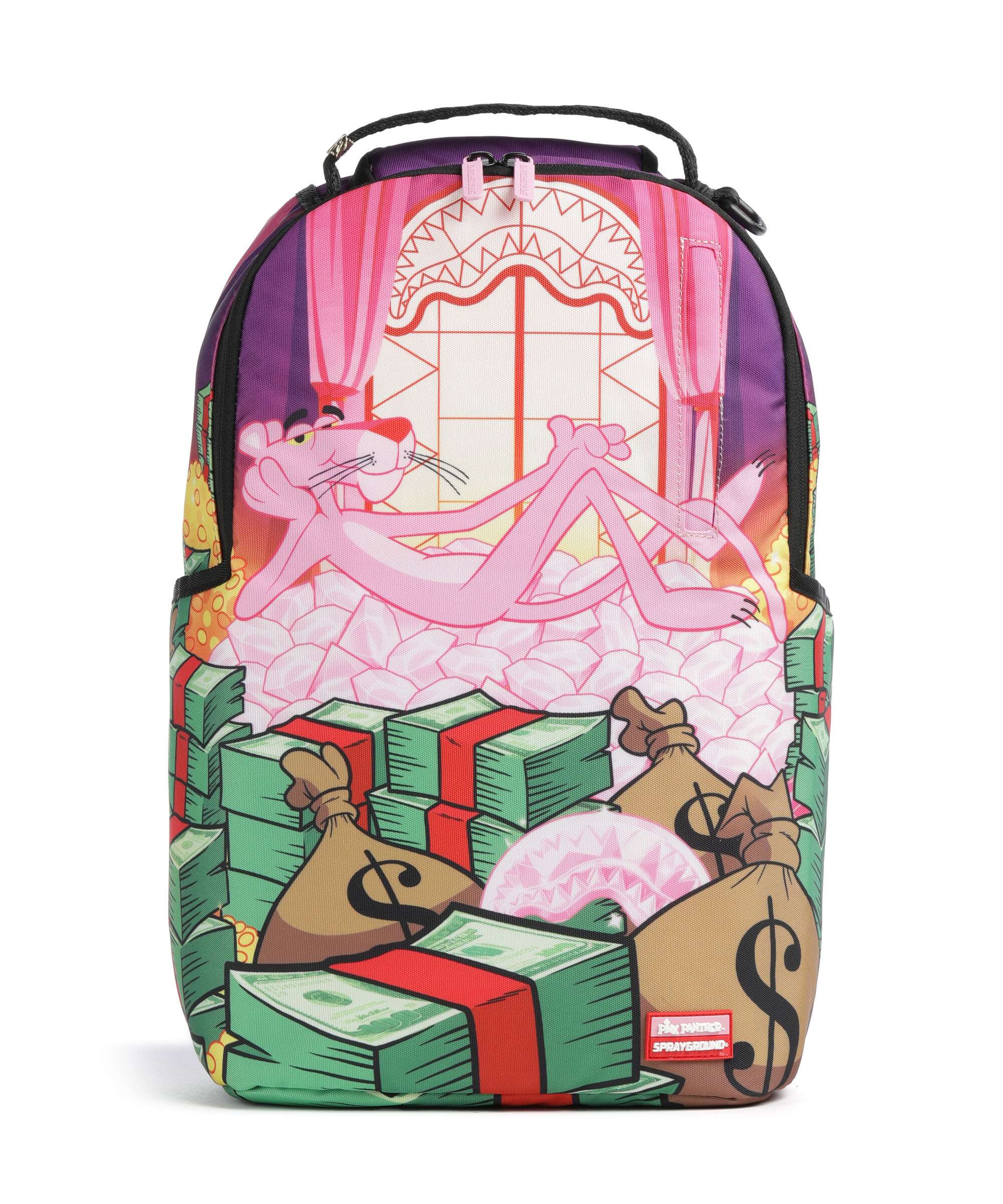 Sprayground Pink Panther Money Stash Backpack multicolour