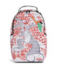 Sprayground Looney Tunes Graffiti Bugs Ruksak white