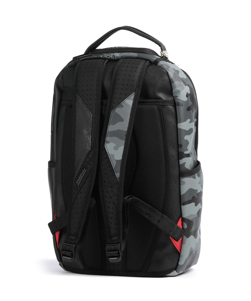 Sprayground Spray Split Night Camo Backpack black