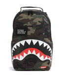 Sprayground Shark Central Camo Ruksak green