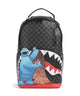 Sprayground Sesame Street Cookie Monster Sneaking a Bite Ruksak black
