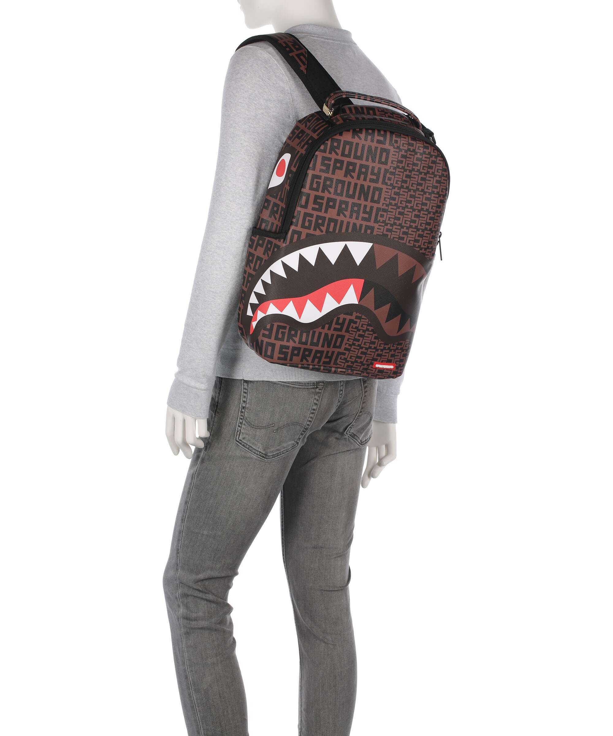 Sprayground Money Split Backpack brown