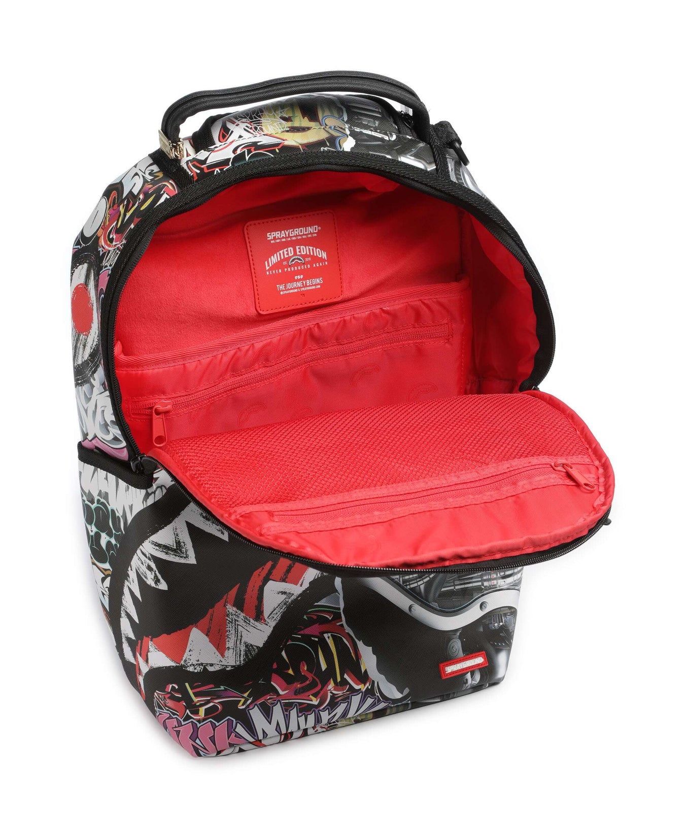 Sprayground Split Cybershark Backpack multicolour