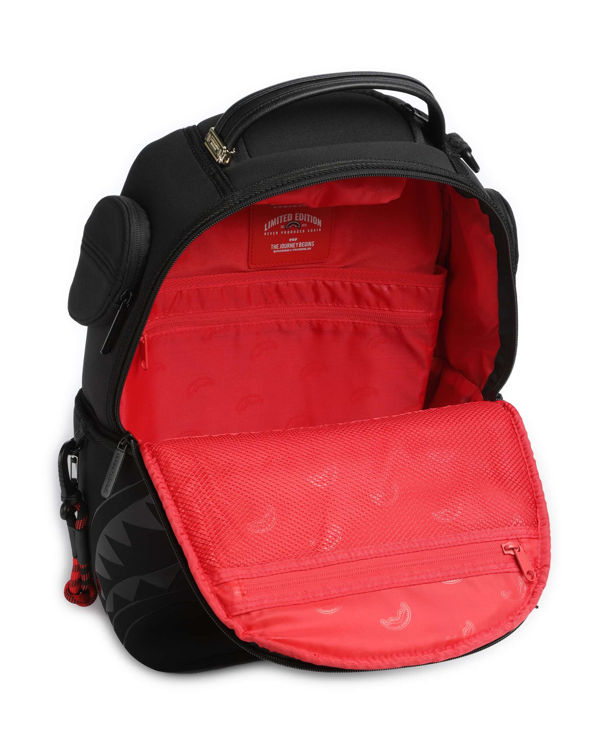 Sprayground Shark Central Kyushu Backpack black