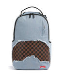 Sprayground Denim Shark Ruksak blue