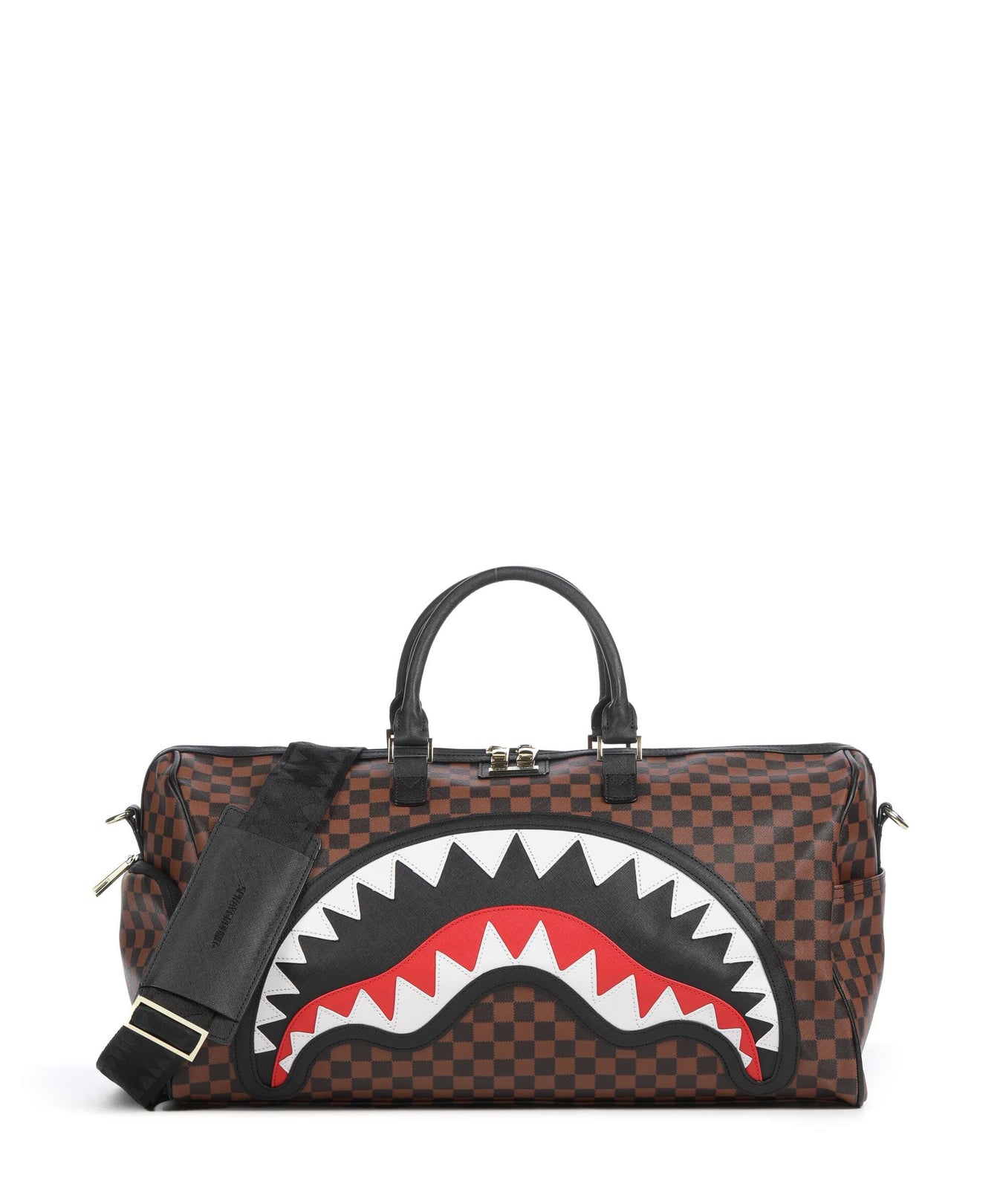 Sprayground Sawtooth Sharks in Paris Weekend bag brown