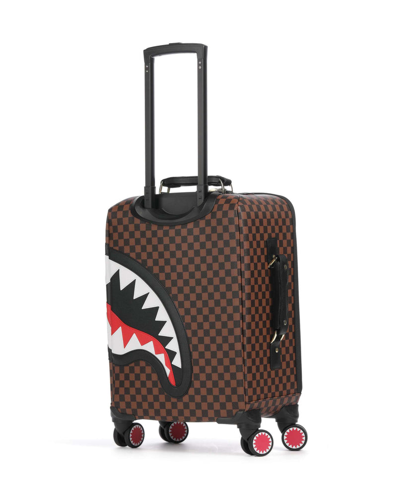 Sprayground Sawtooth Sharks in Paris Spinner (4 wheels) brown