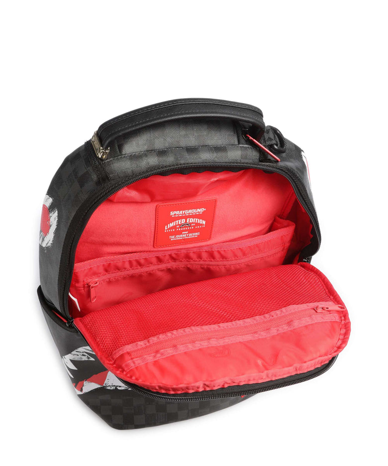 Sprayground Scribble Shark Backpack multicolour