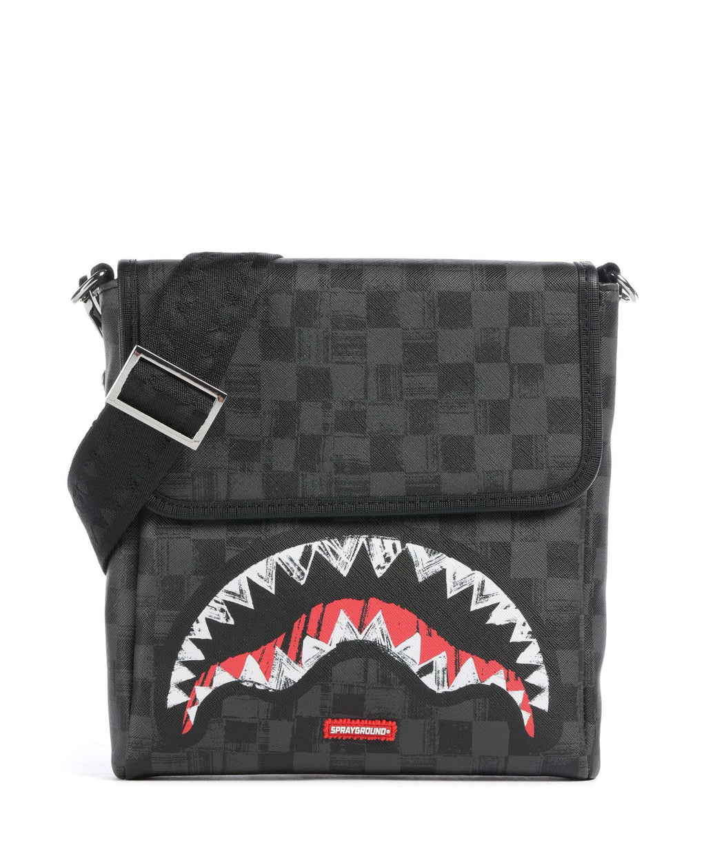 Sprayground Scribble Shark Crossbody bag multicolour