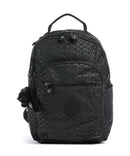 Kipling Basic Seoul S Ruksak signature embossed