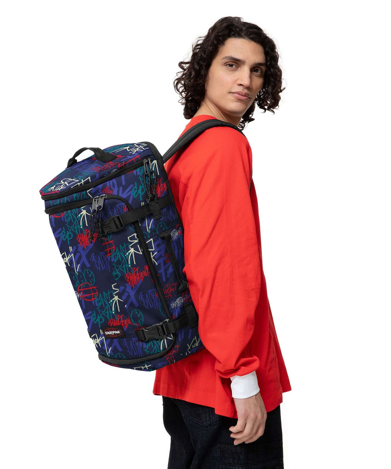 Eastpak Carry-Pack Travel backpack street tags blue