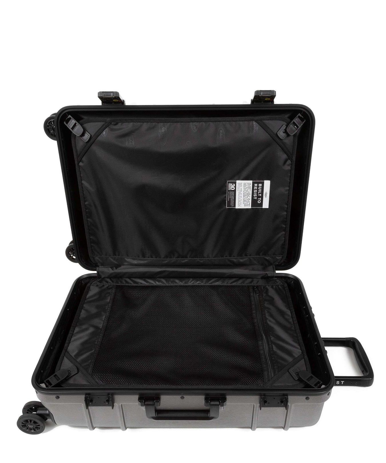 Eastpak Resist'R Case Spinner (4 wheels) brushed metal