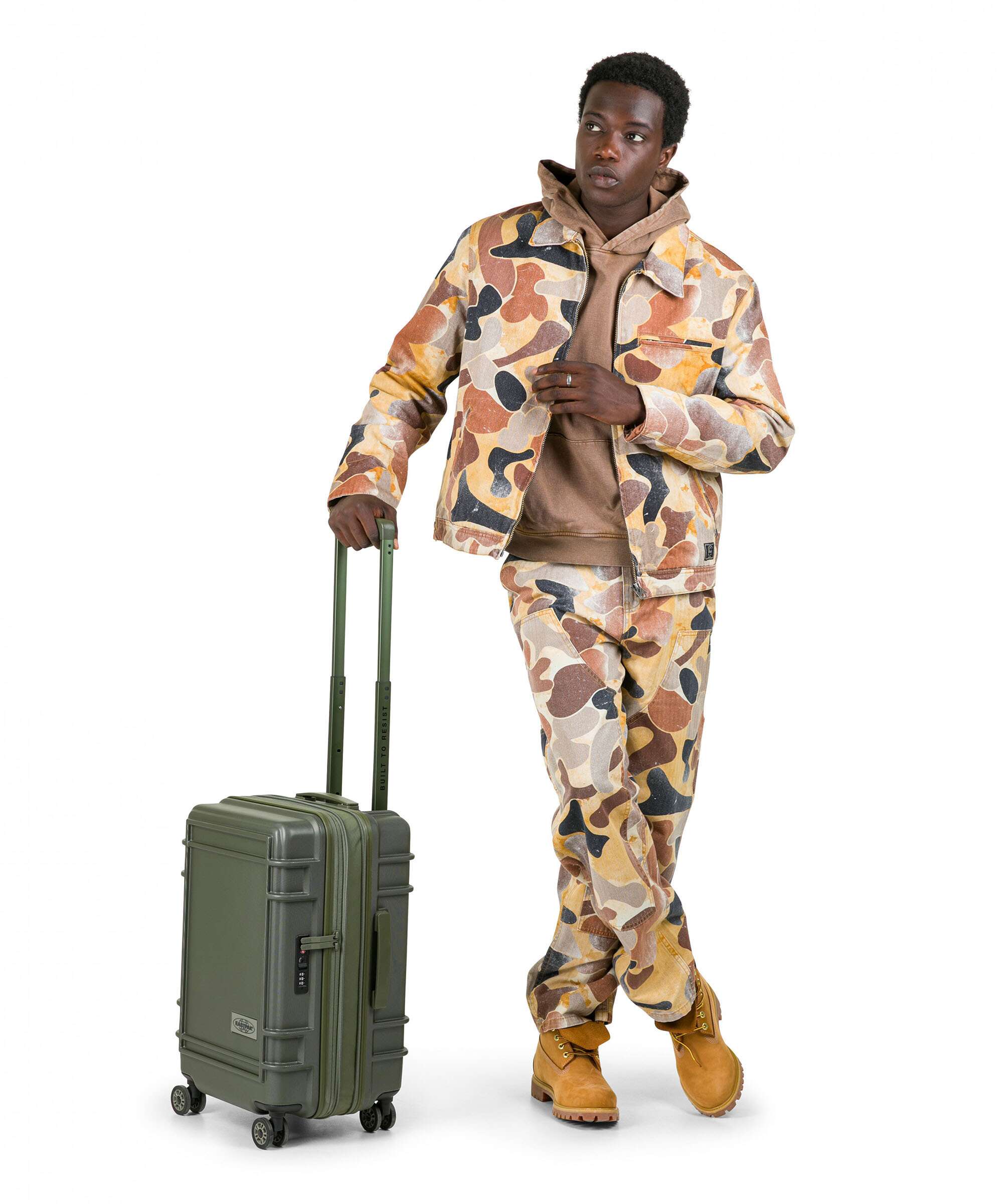 Eastpak Resist'R Zip Spinner (4 wheels) khaki