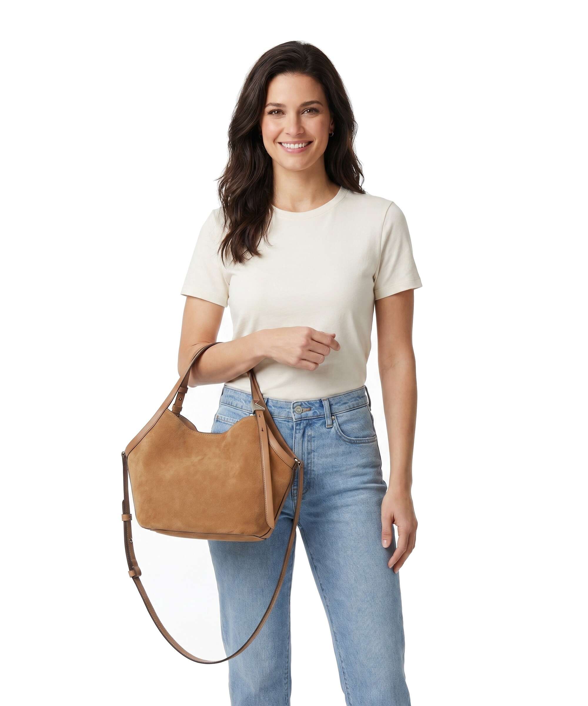 Kate Spade New York Deco Small Hobo bag garden soil