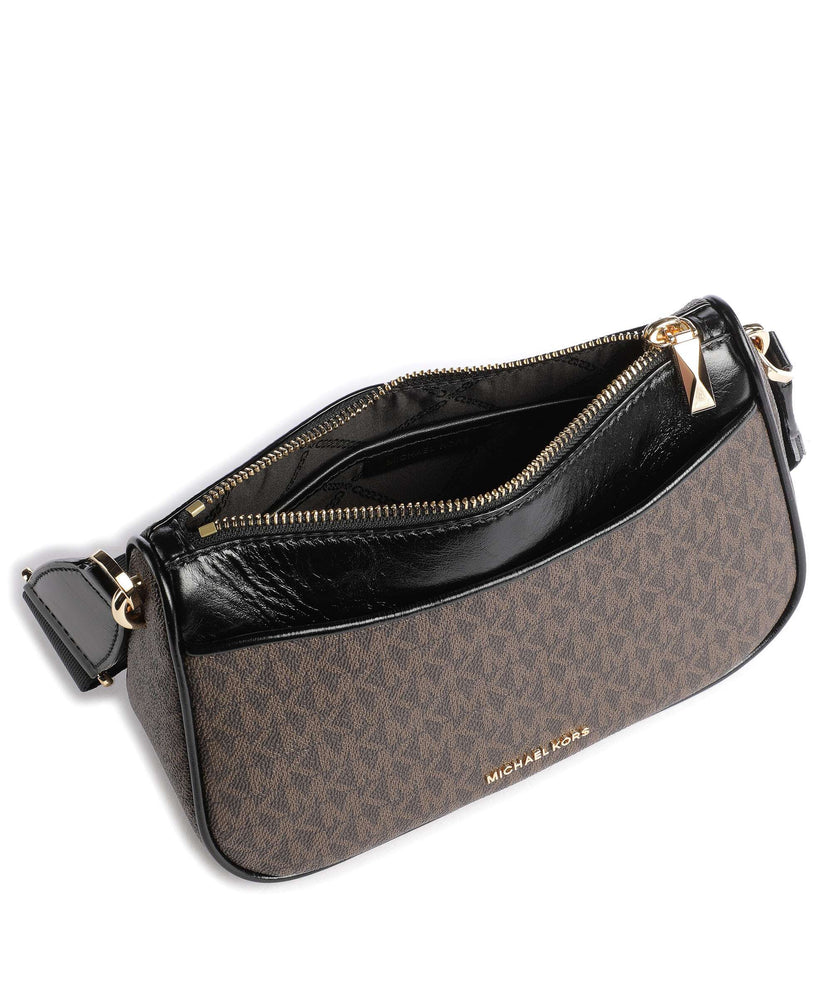 Michael Kors Jet Set Crossbody bag brown/black