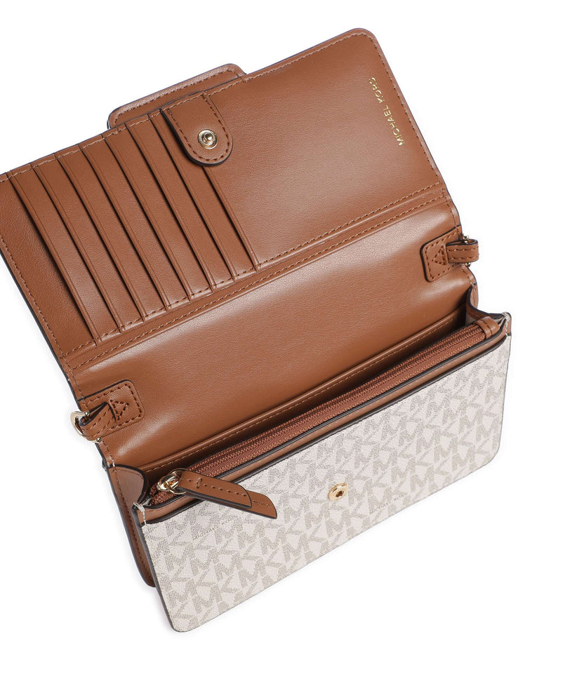 Michael Kors Heather Wallet vanilla/acorn