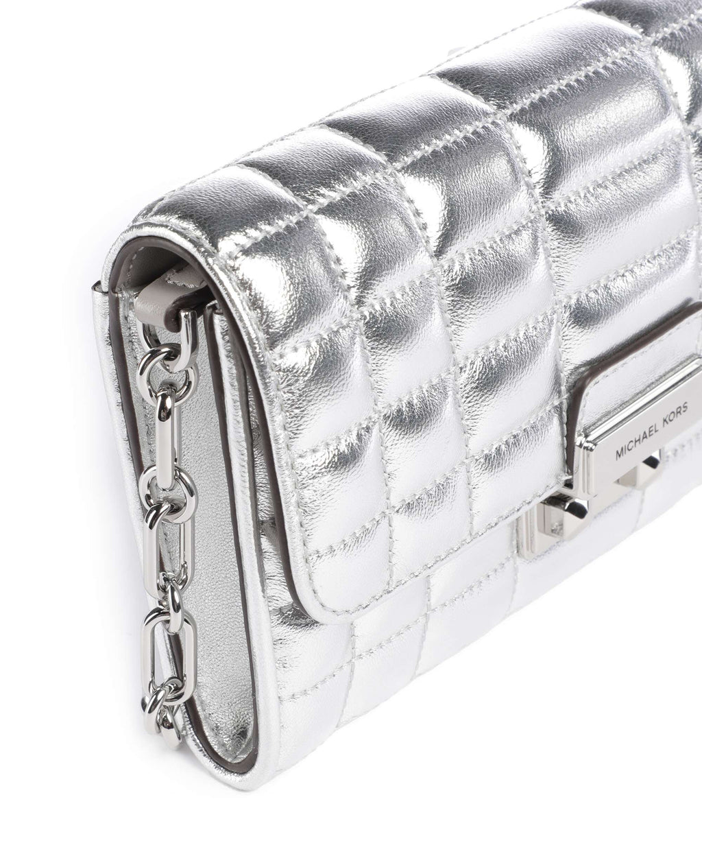 Michael Kors Tribeca Crossbody bag silver