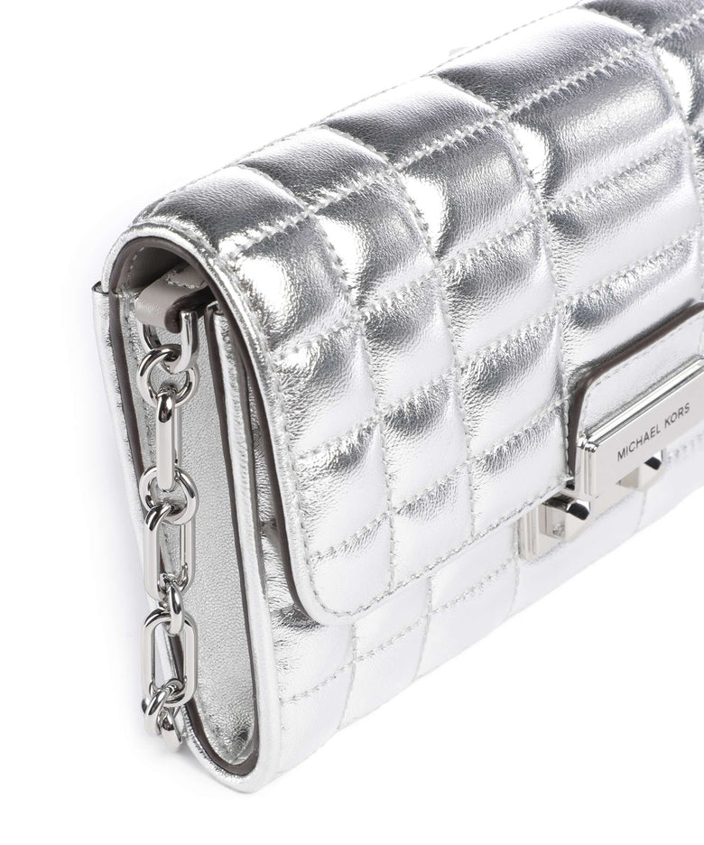 Michael Kors Tribeca Crossbody bag silver