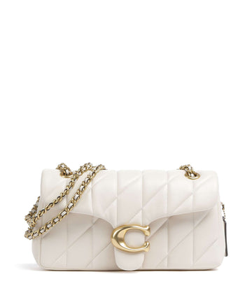 Coach Tabby Quilted 26 Torba preko ramena chalk