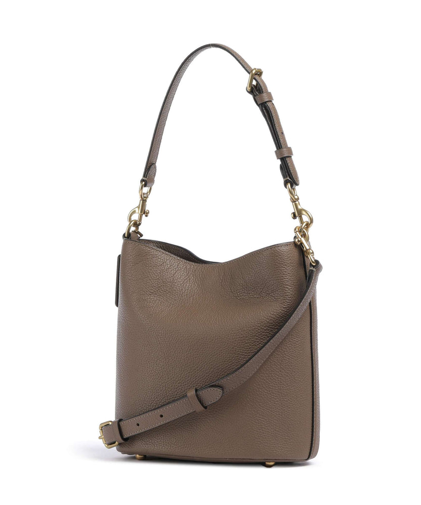 Coach Willow Soft 19 Hobo bag dark stone