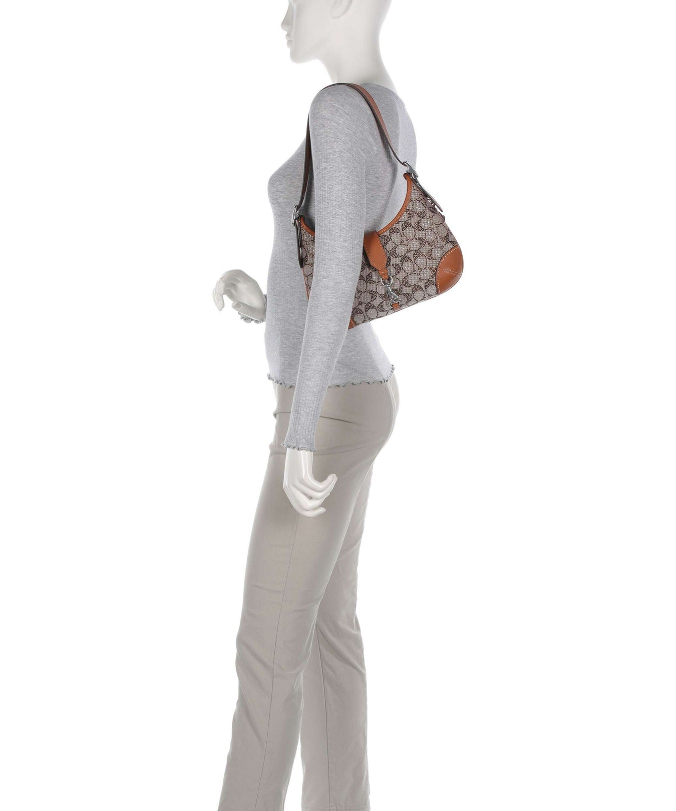 Coach The Coach Originals Hamptons Crystal Signature Shoulder bag burnished amber