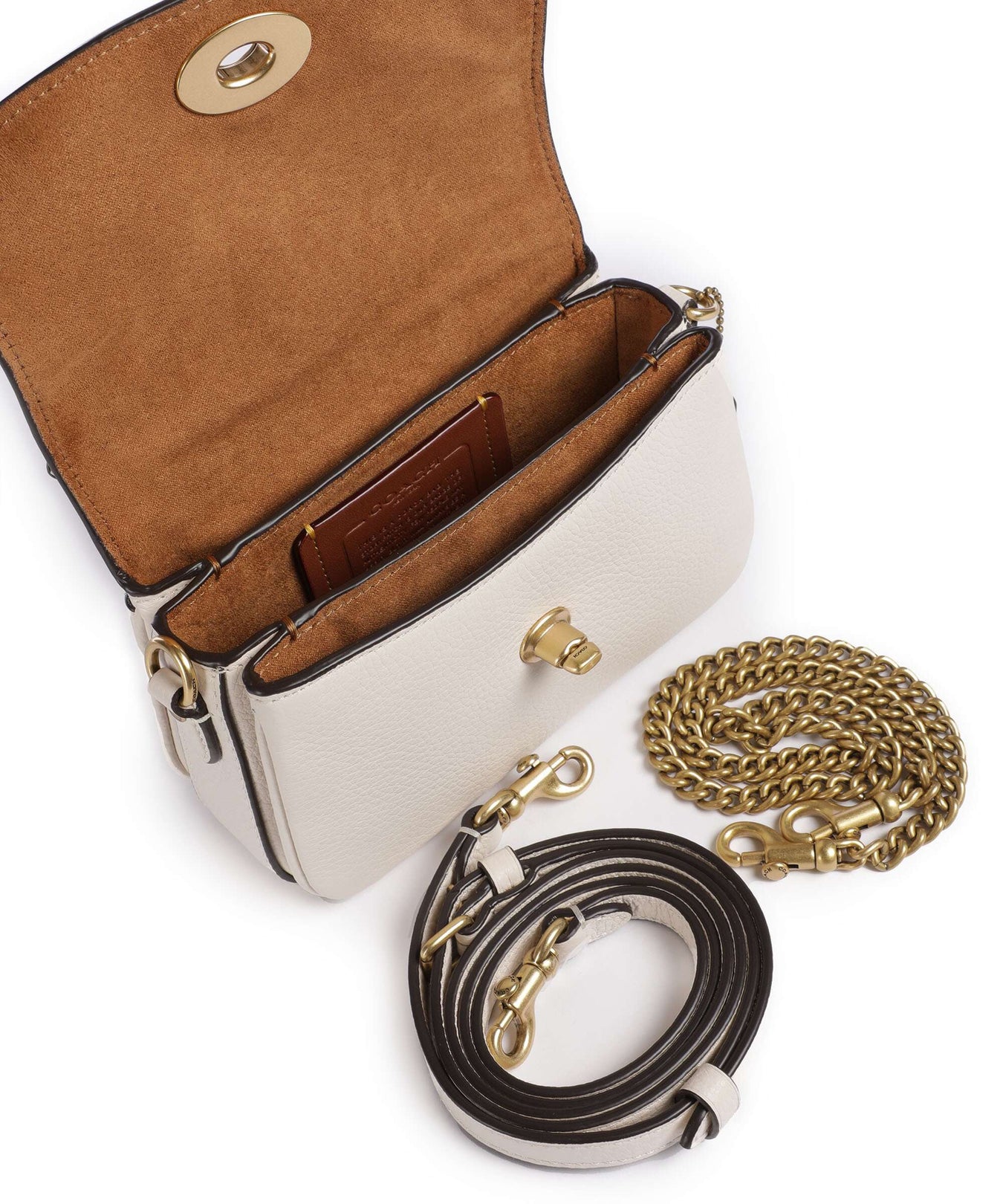 Coach Cassie 17 Crossbody bag chalk