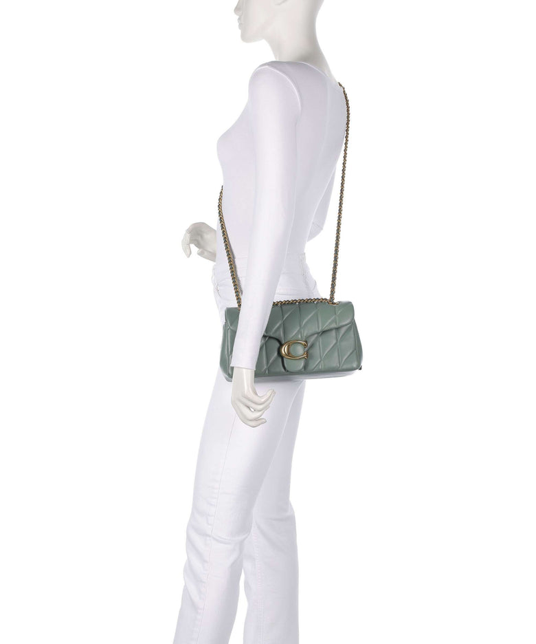 Coach Tabby Quilted 26 Shoulder bag sage