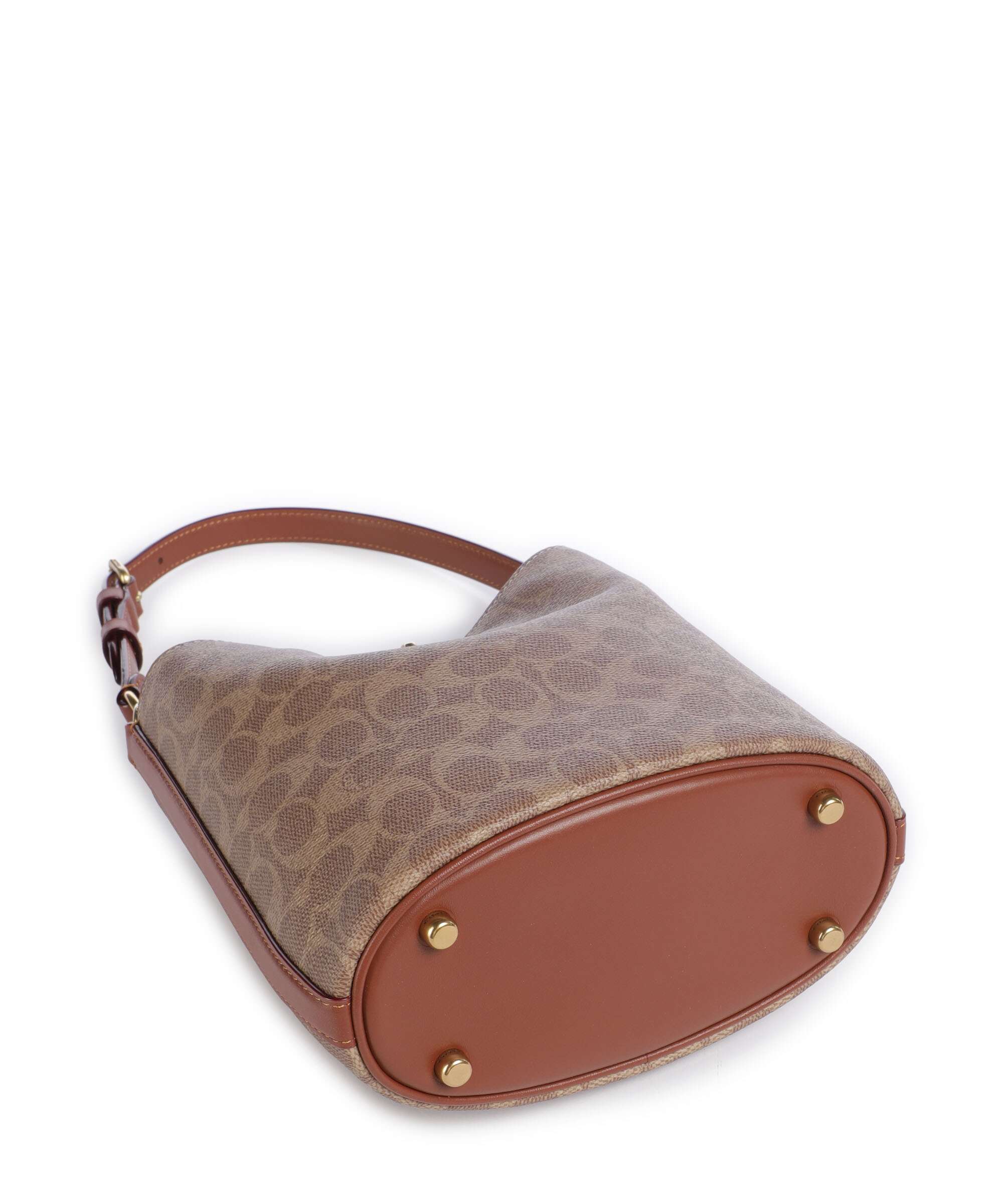 Coach Willow Signature 19 Hobo bag tan caramel