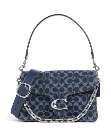 Coach Tabby Signature Chain Torba preko ramena deep blue/multicolour