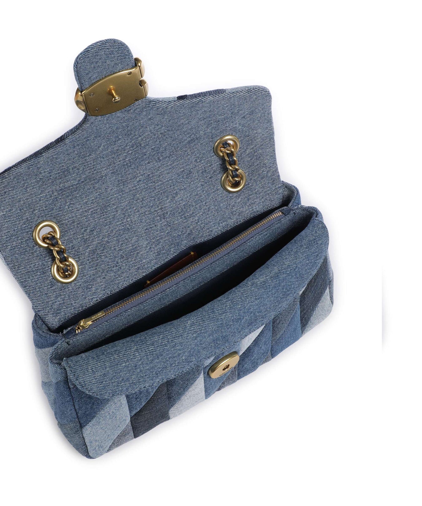 Coach Tabby Patchwork 26 Shoulder bag denim/multicolour