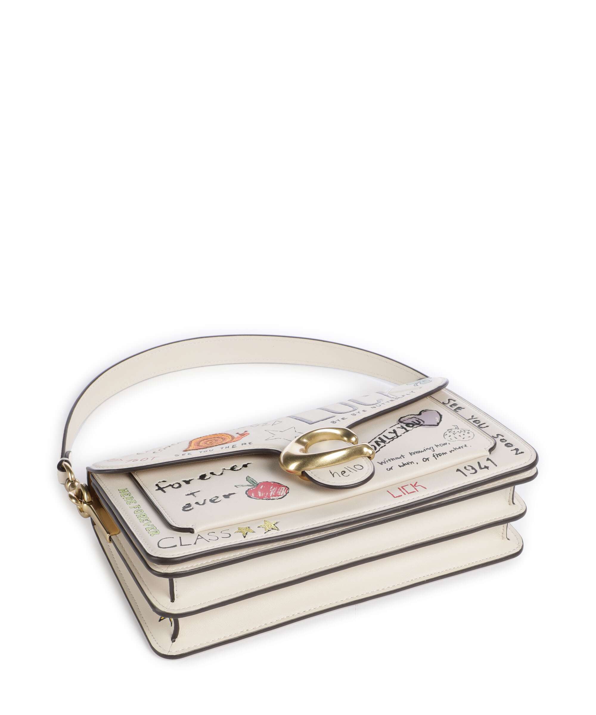 Coach Tabby Sketch Print 26 Shoulder bag chalk/multicolour