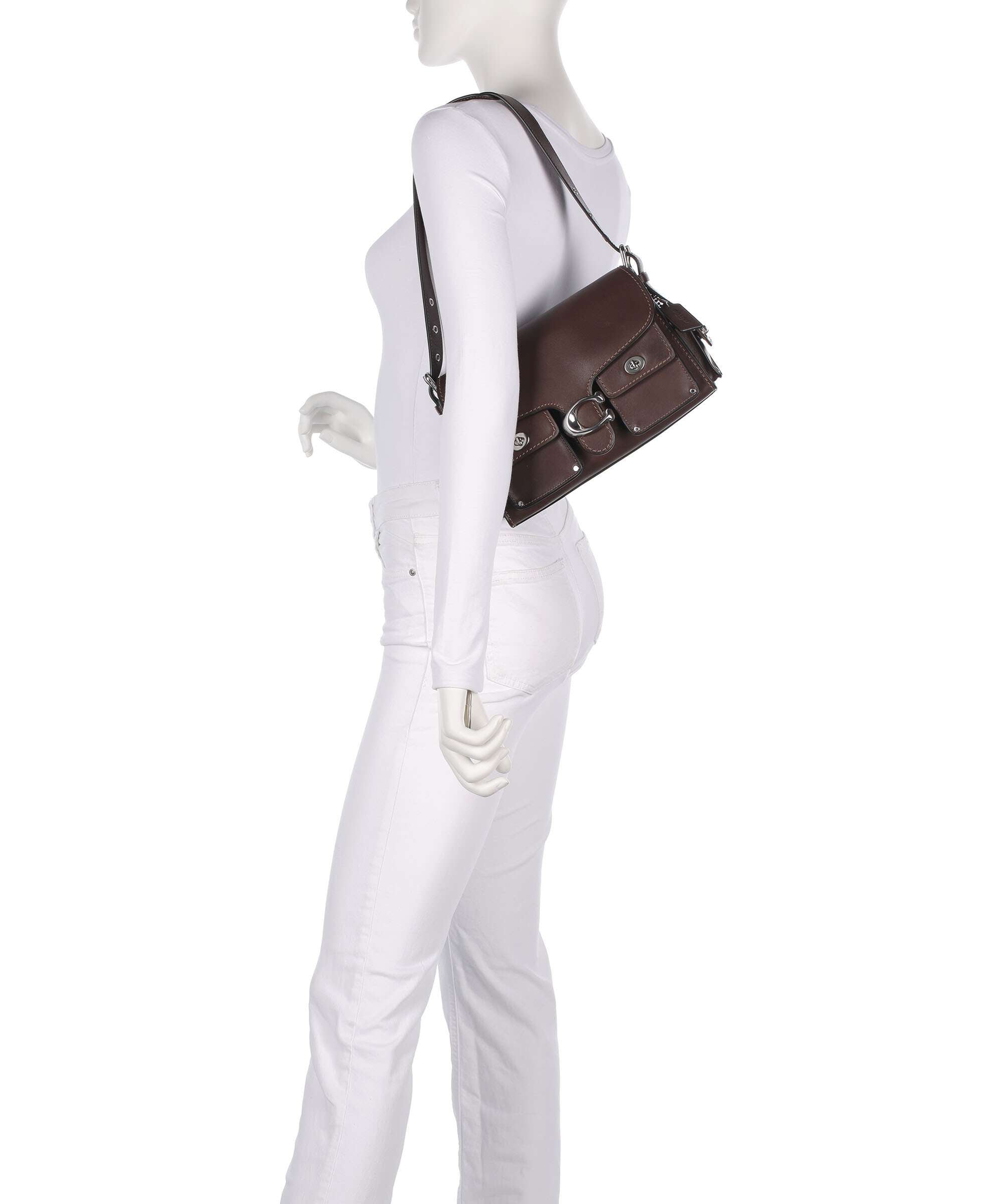 Coach Tabby Cargo Shoulder bag maple