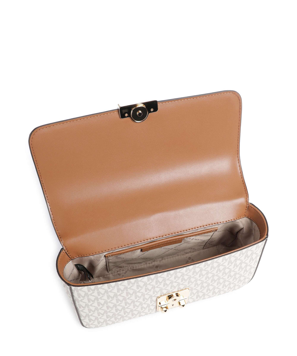 Michael Kors Tribeca Large Shoulder bag vanilla/acorn