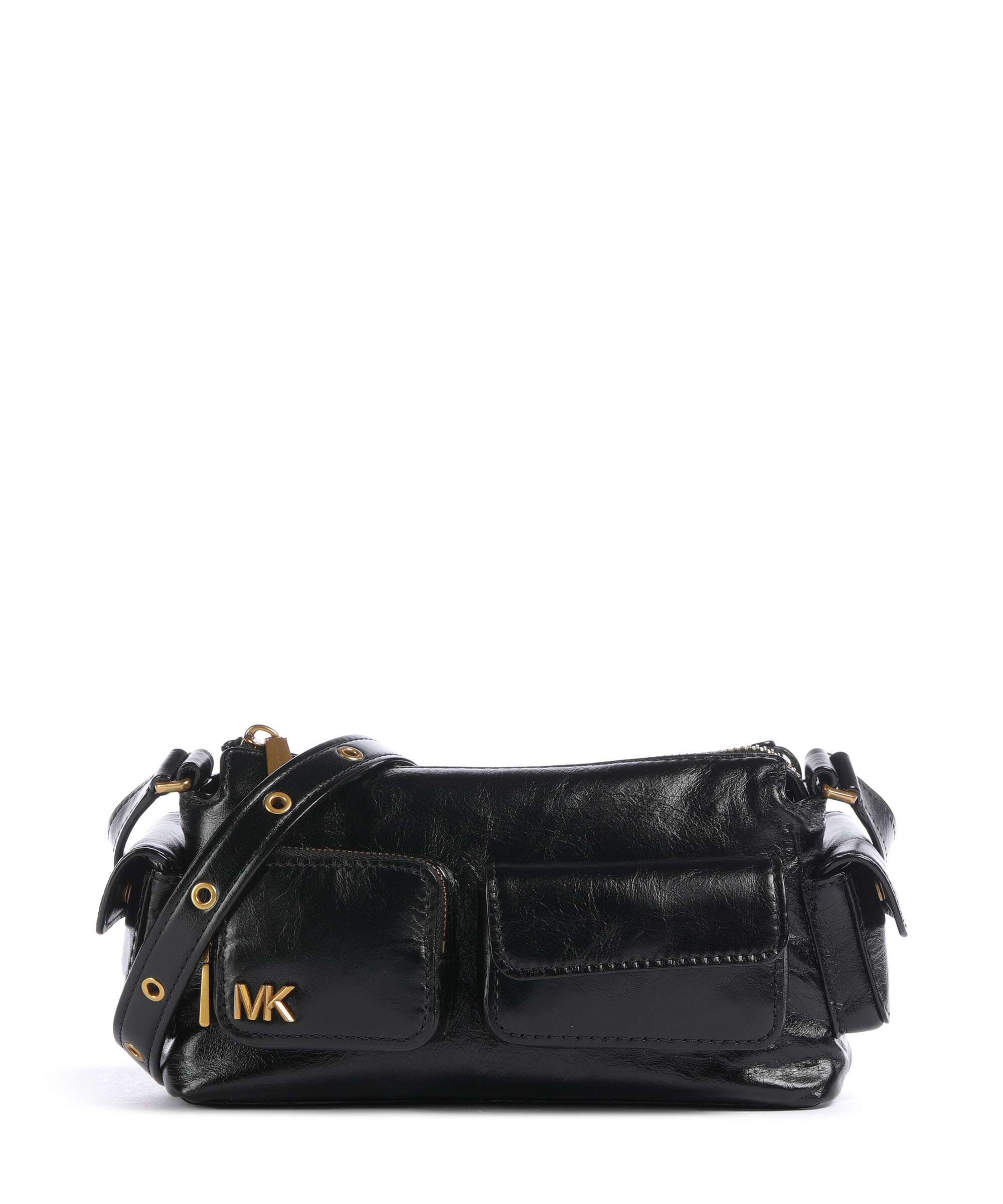 Michael Kors Dakota Small Torba preko ramena pull-up goveđa koža black ...
