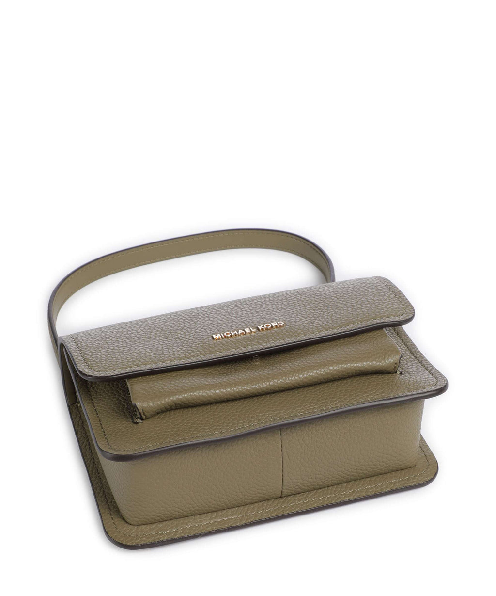 Michael Kors Claire Small Shoulder bag safari green