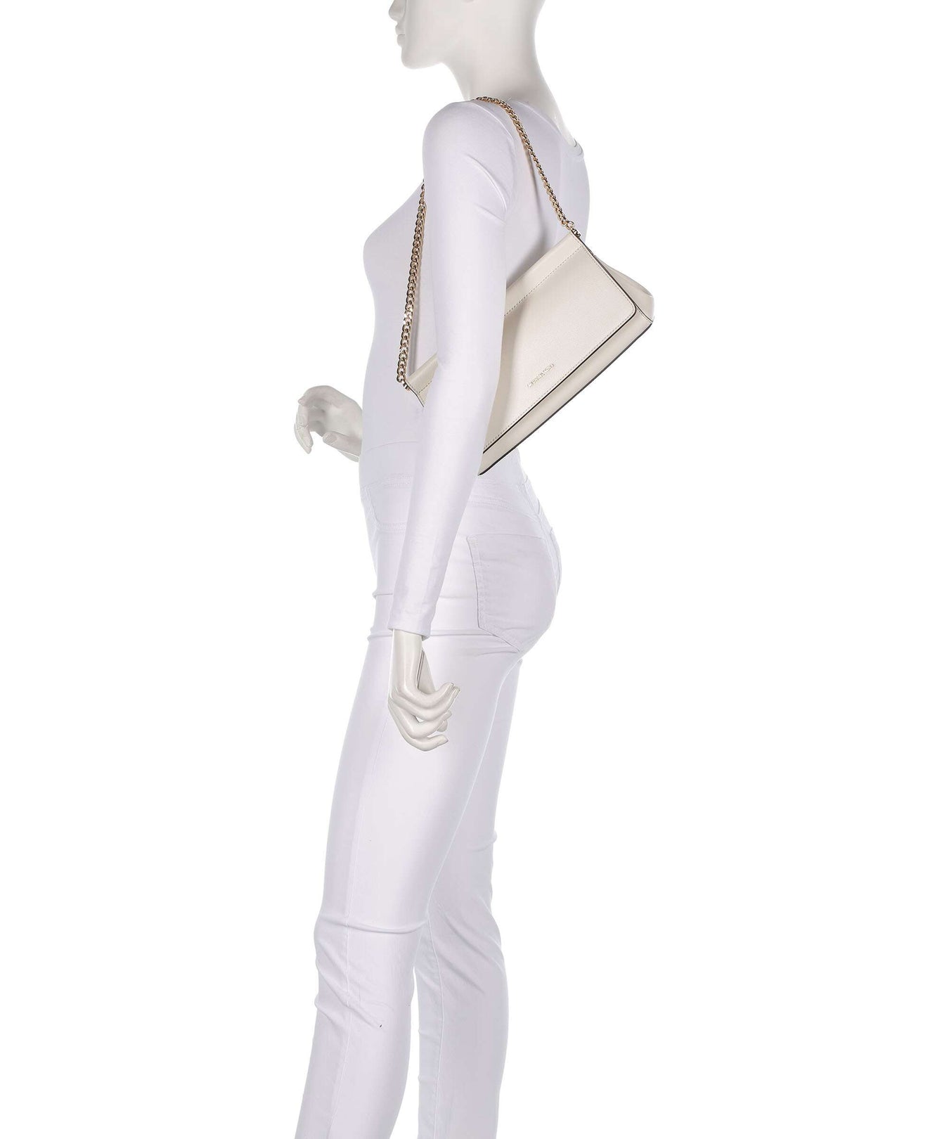 Michael Kors Carmine Medium Shoulder bag light cream