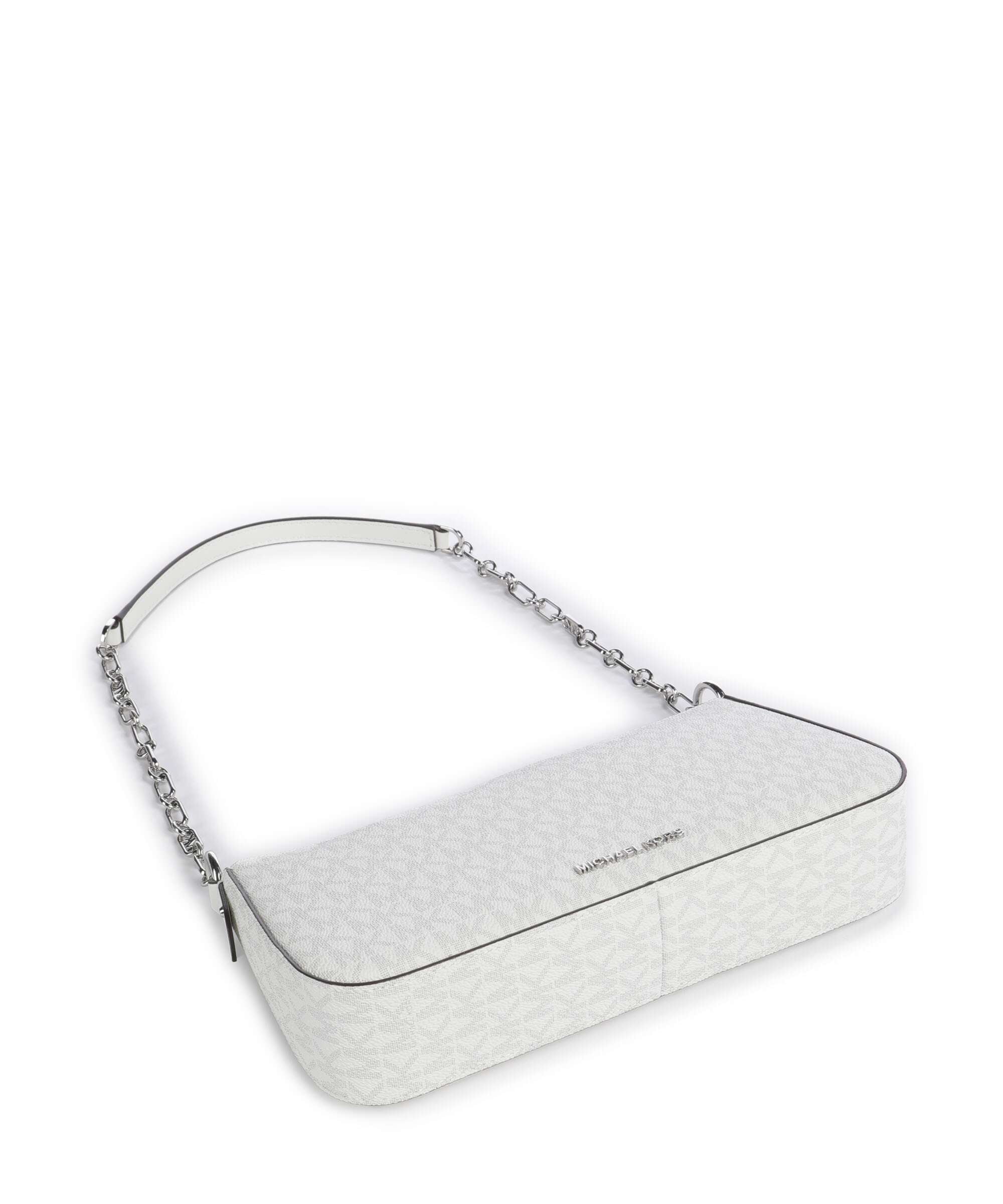 Michael Kors Empire Medium Shoulder bag optic white/alluminium