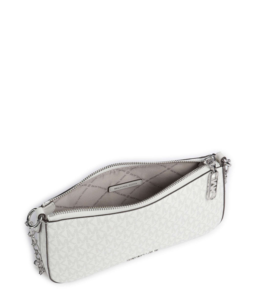 Michael Kors Empire Medium Shoulder bag optic white/alluminium
